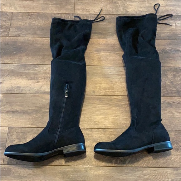 Dream Pairs Shoes - NWOT Dream Paris 9.5 Black Over The Knee Boots